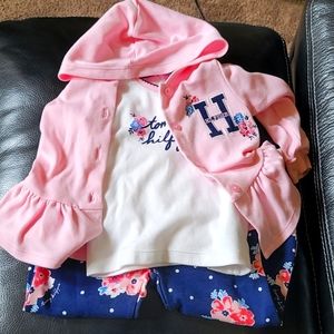 3-piece Toddler Girl's Outfit